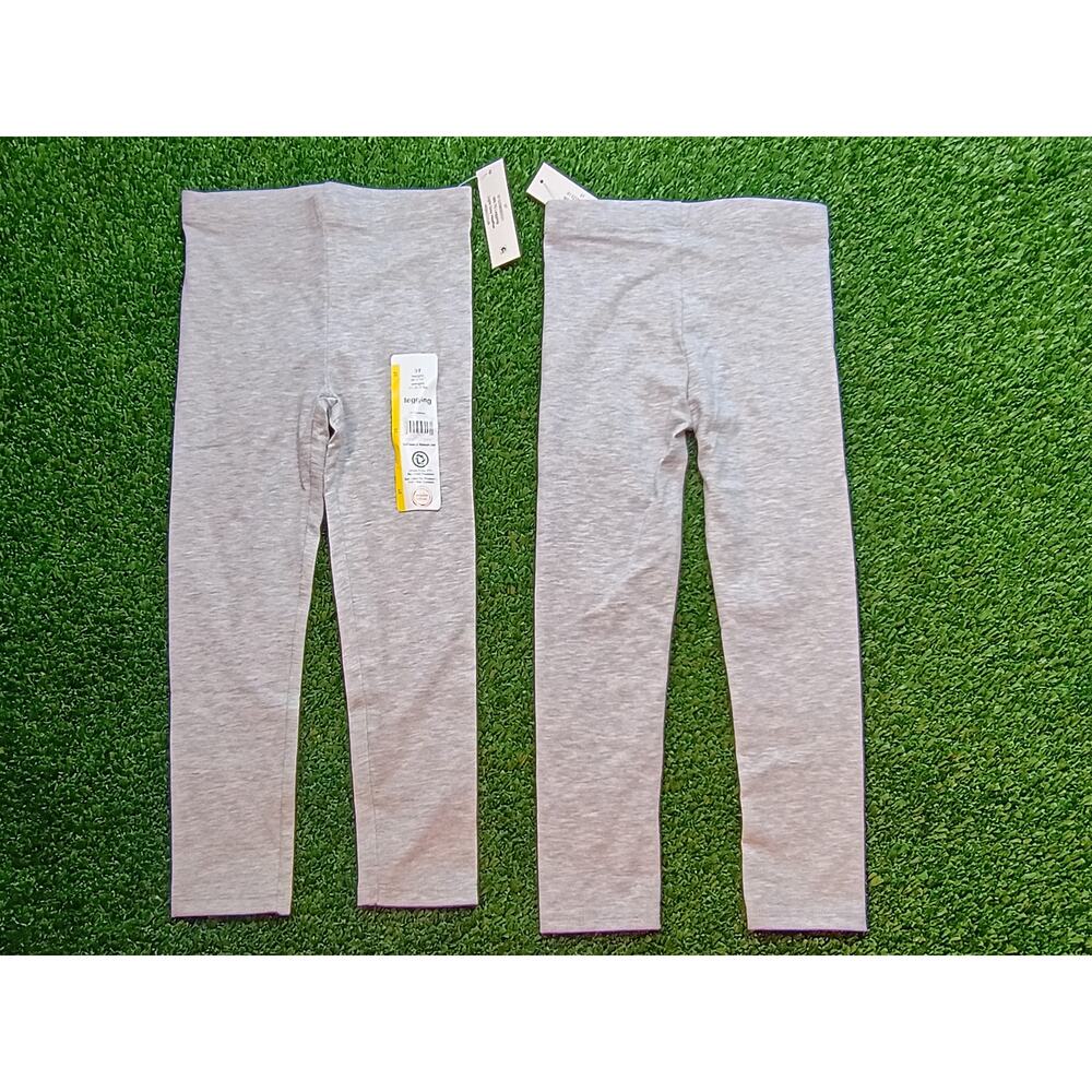 New Wonder Nation Toddler Girls Light Grey Leggings 4T